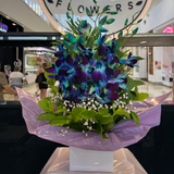 Exotic Blue - Purple Orchid Box